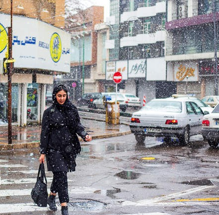 قزوین در آغوش برف+ عکس