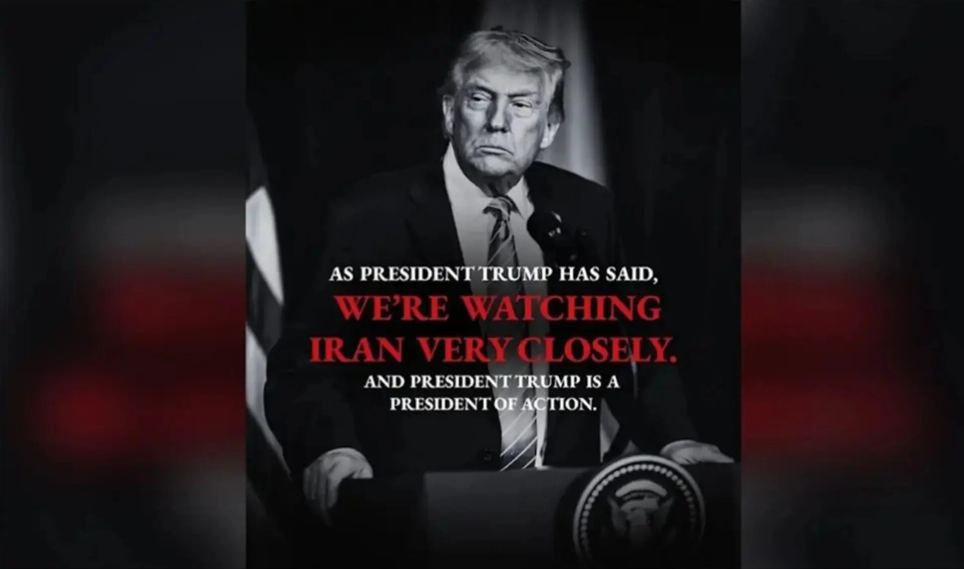 عکسی درباره ایران که سفارت آمریکا منتشر کرد