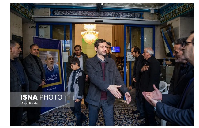  تصاویری از پسر پزشکیان در یک مراسم رسمی 