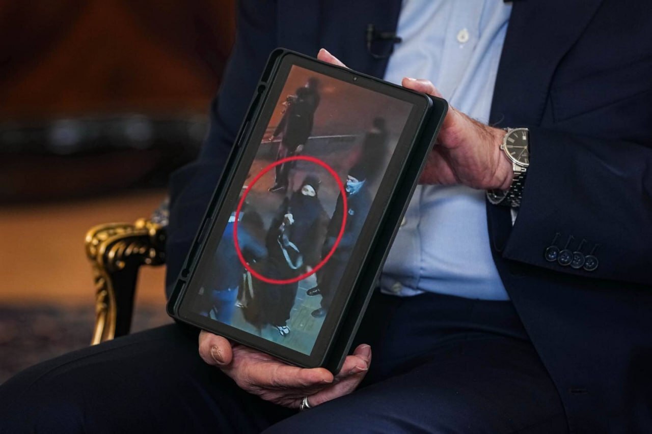 تصویری که قالیباف در گفت‌وگو با CNN رو کرد 