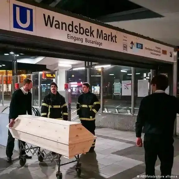 محل قتل دختر ایرانی در متروی هامبورگ+عکس