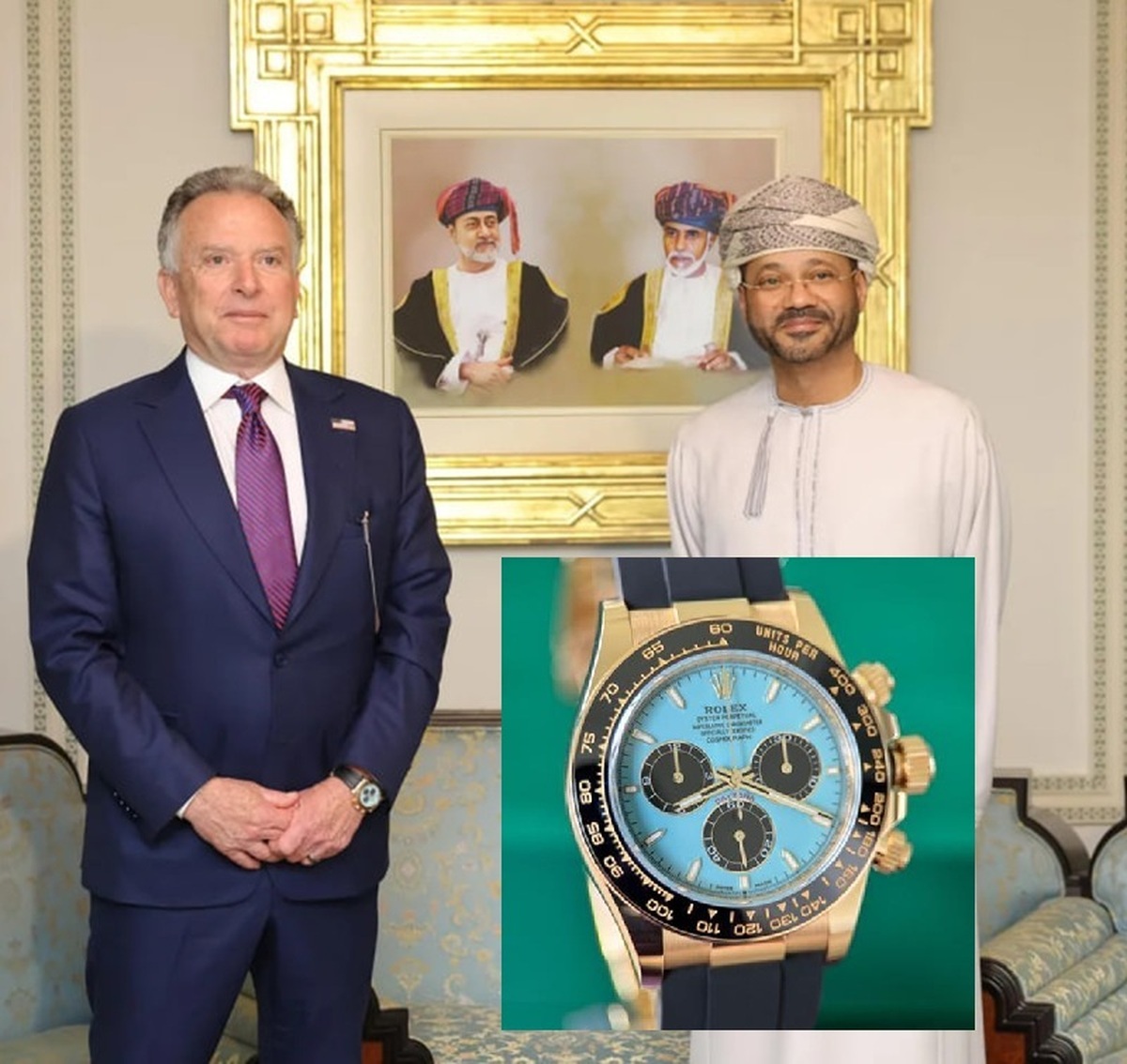 ساعت مچی ویتکاف در مذاکرات اخیر ایران و آمریکا در عمان+ عکس