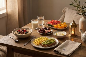 چگونه در ماه رمضان چاق نشویم؟