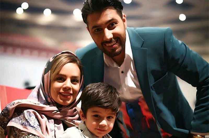 تیپ احسان خواجه امیری و همسرش در یک کنسرت + عکس