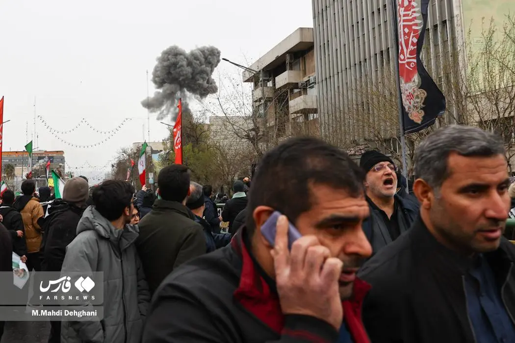 حمله هوایی امروز در نزدیکی زاکانی و وزیر ارشاد+ عکس