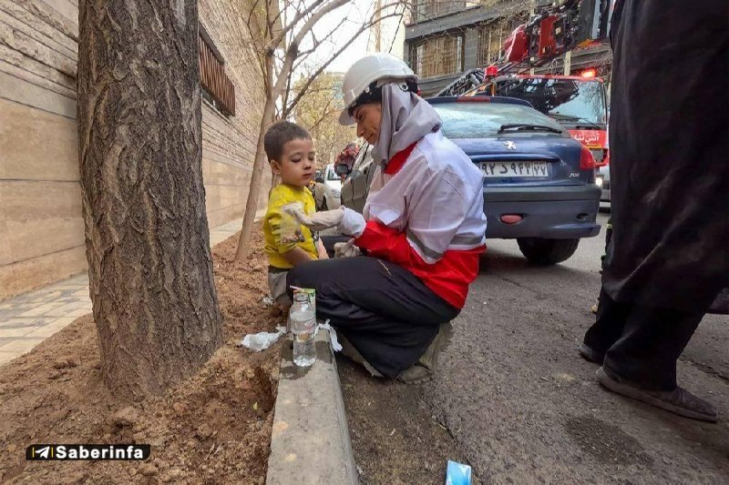 تصویر خاص از امروز تهران پس از بمباران