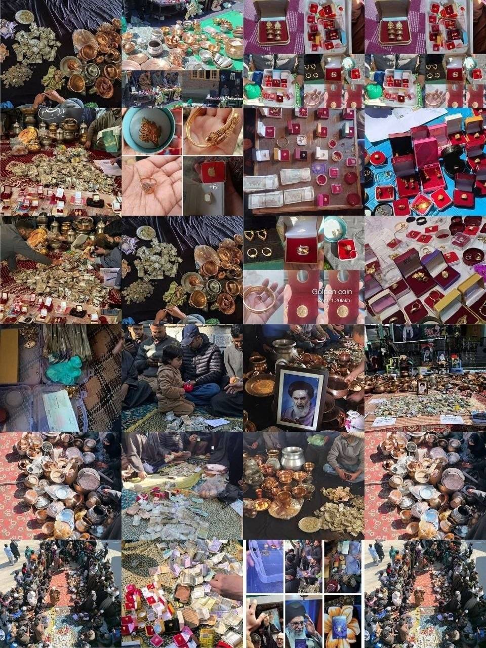 قابی ماندگار از کمک های مسلمانان کشمیر به جبهه مقاومت ایران و فلسطین