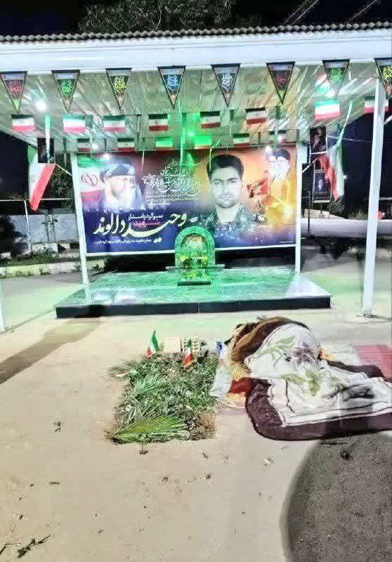 پیرمرد مینابی از نوه‌ شهیدش دل نمی‌کند