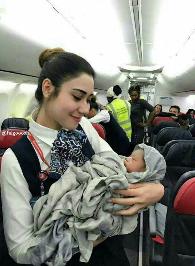 هدیه جالب هواپیمایی ترکیه به یک نوزاد! + عکس