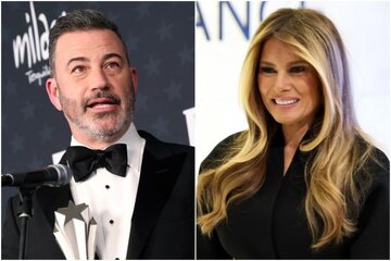  انتشار عکس ترامپ، ملانیا و اپستین در کنار یکدیگر، همزمان با تکذیب جنجالی همسر ترامپ+ تصویر