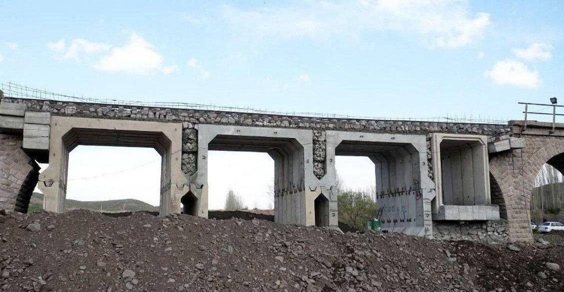 شاهکار مهندسان ایرانی در ترمیم پل آسیب دیده توسط دشمن+عکس