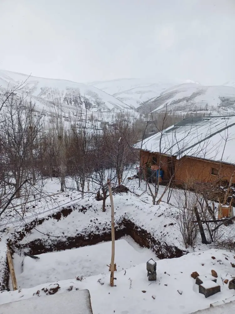 بارش شدید برف در شهرستان خلخال+ عکس