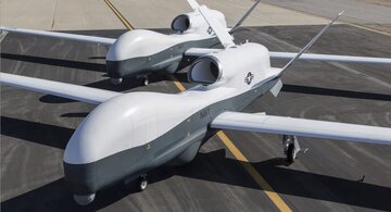جاسوس فوق‌پیشرفته آمریکا در خلیج فارس سقوط کرد+ تصاویر