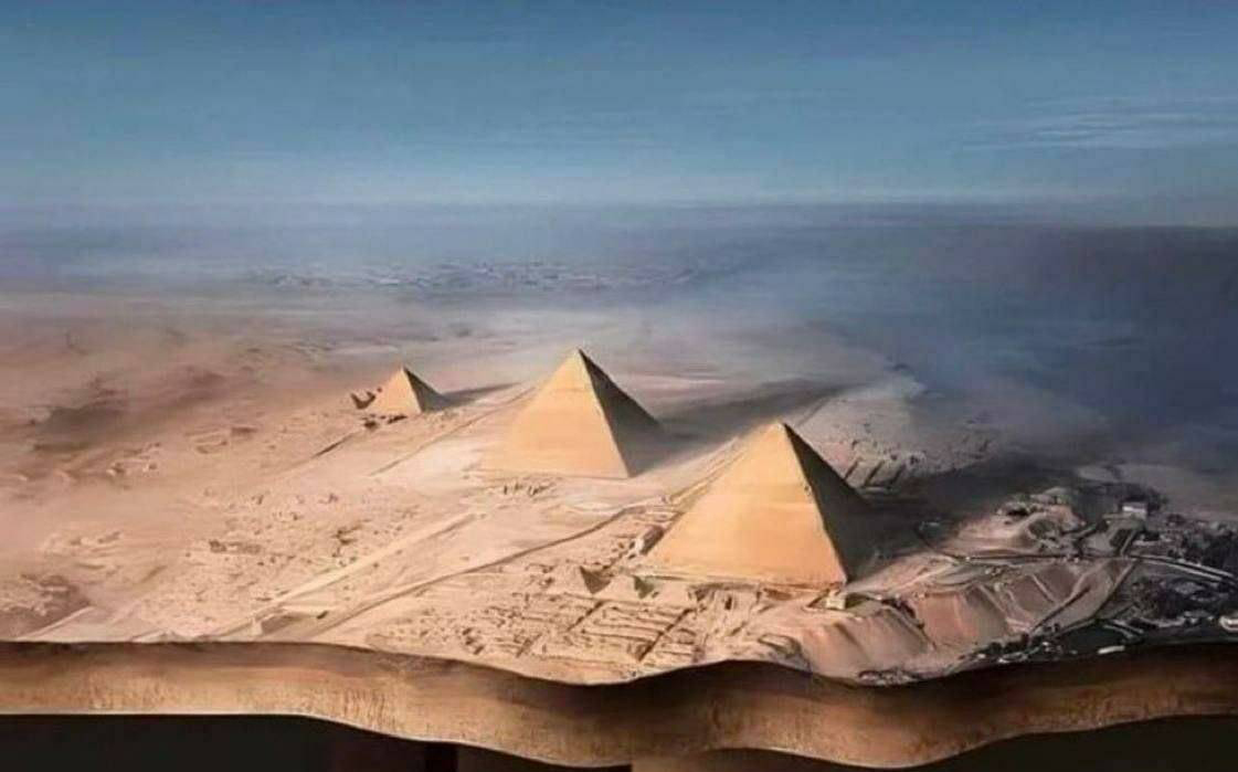 شهری عظیم زیر اهرام مصر کشف شد+ عکس