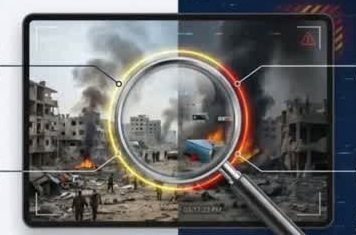 ضرورت بررسی ویدئوها و عکس از نظر منبع و زمان در شرایط جنگ و بحران/ اینفوگرافیک