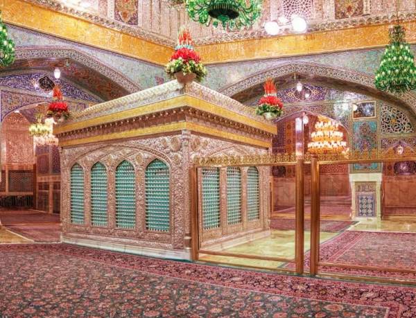 القاب و صفات امام رضا(ع)/ اینفوگرافیک