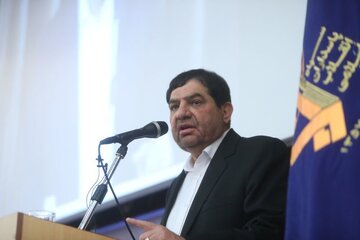 اندوه محمد مخبر در مراسم گرامیداشت شهید رییسی + تصاویر