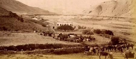  منظره‌ای دیدنی از جاده قزوین - رشت در دوران قاجار+ عکس