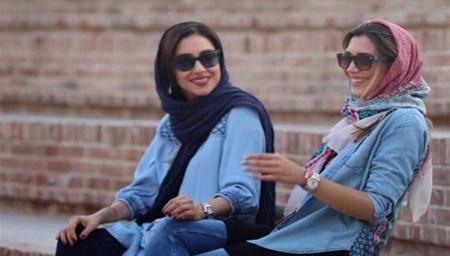 خوشگذرانی بهاره کیان افشار و نیکی مظفری + عکس