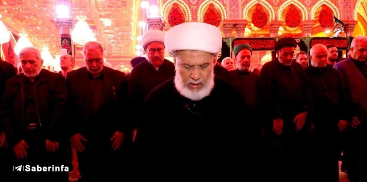 حضور سردار قاآنی در کربلا