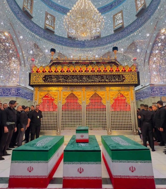 زهرای ۱۴ ماهه مهمان عموی رقیه‌ (س) شد+عکس