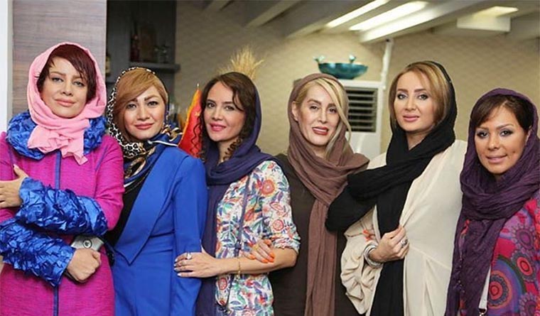 تیپ متفاوت بازیگران زن در جشن تولد شراره رخام + عکس
