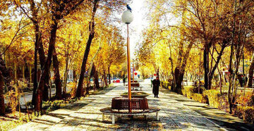 چشم‌انداز خیابان «چهارباغ» اصفهان در زمان مظفرالدین‌شاه قاجار+ عکس