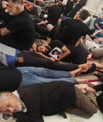 تصویری تاثیرگذار از زائران اربعین حسینی+عکس