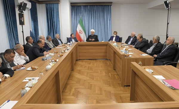  عکس‌هایی جدید از حسن روحانی و ظریف در یک جلسه 