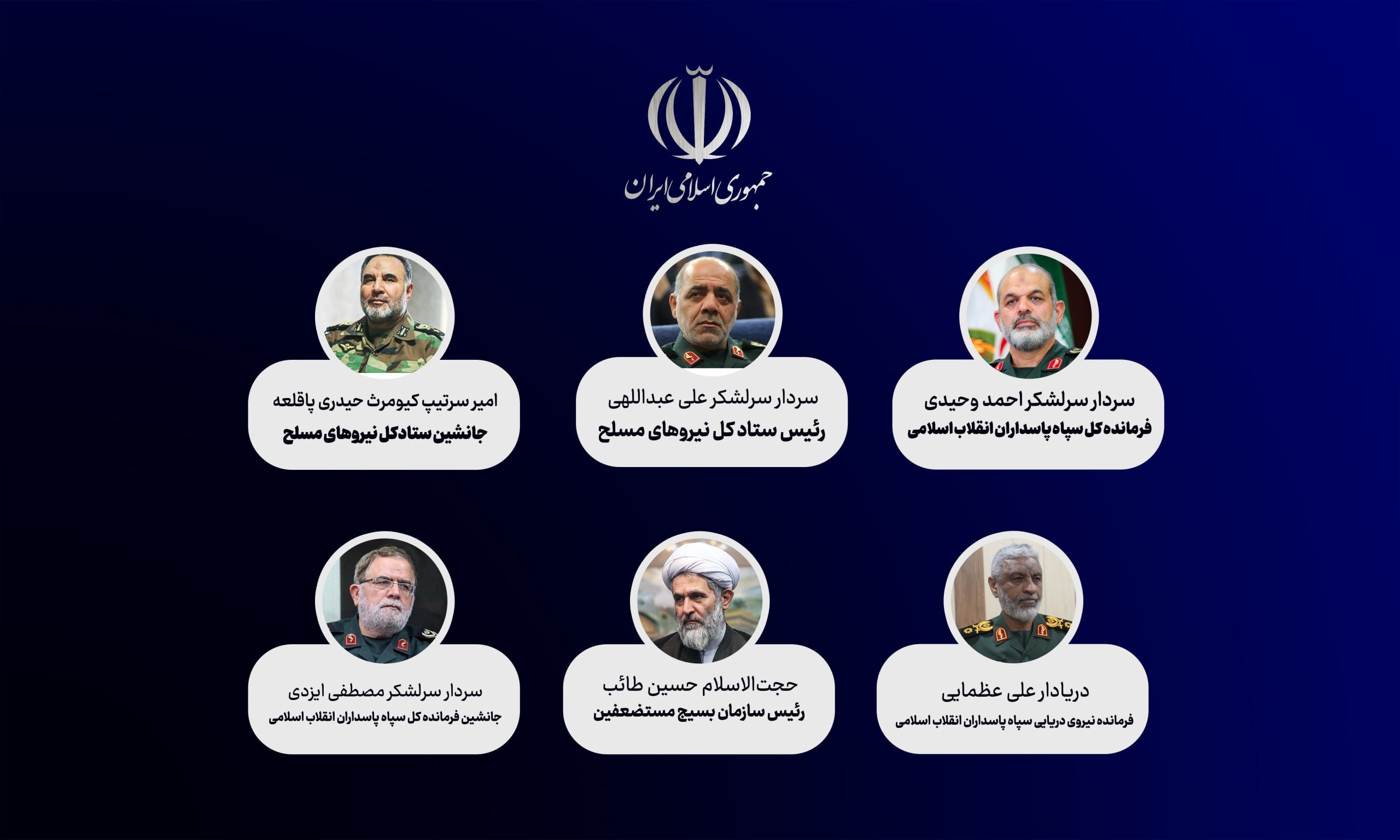 انتصابات جدید رهبر معظم انقلاب در یک تصویر