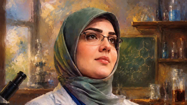 ️دختر دانشمند ایران شهیده مهسا طاهری/ اینفوگرافیک