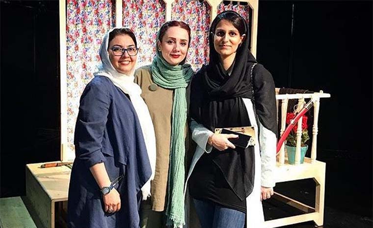 تیپ دختر مهران مدیری در کنار بازیگران زن + عکس