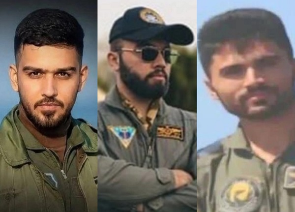 ۳ خلبان ارتش که در حمله  ۲ شب قبل آمریکا به ایران به شهادت رسیدند+ تصاویر