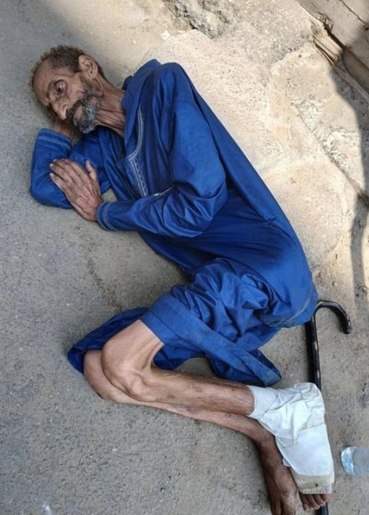 تصویر/انسانی از اهالی غزه مظلوم 