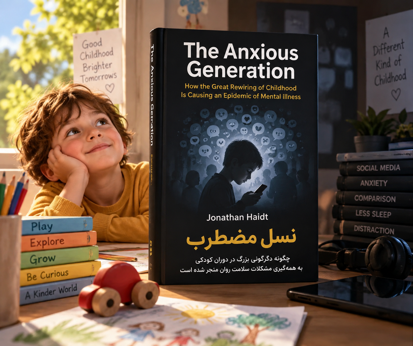 نسل مضطرب؛ وقتی کودکی از دنیای واقعی به صفحه‌نمایش منتقل شد