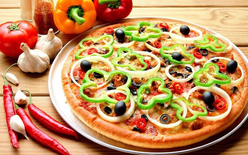 پیتزای  سالم بخورید+روش تهیه