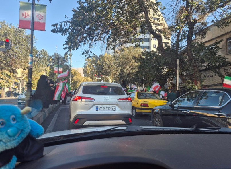 کار زیبای یک مدرسه در روز اول مهر+عکس