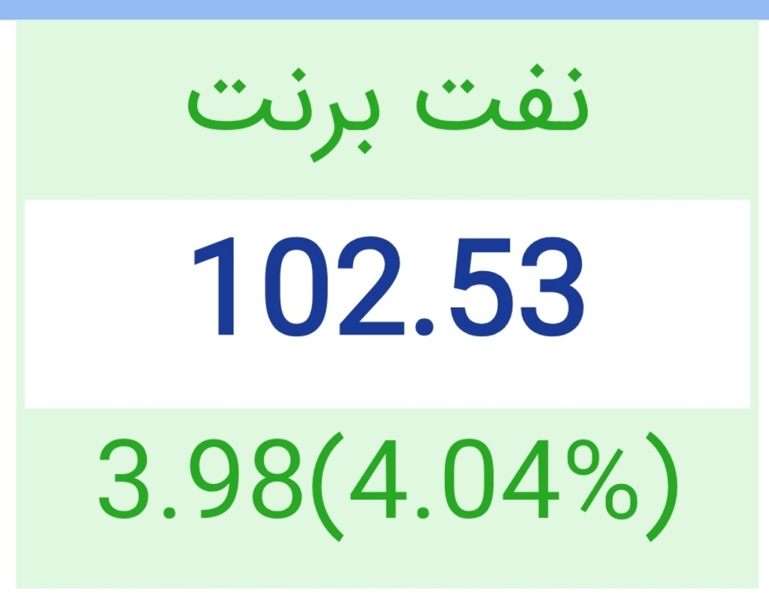 قیمت نفت برنت افزایش یافت+عکس