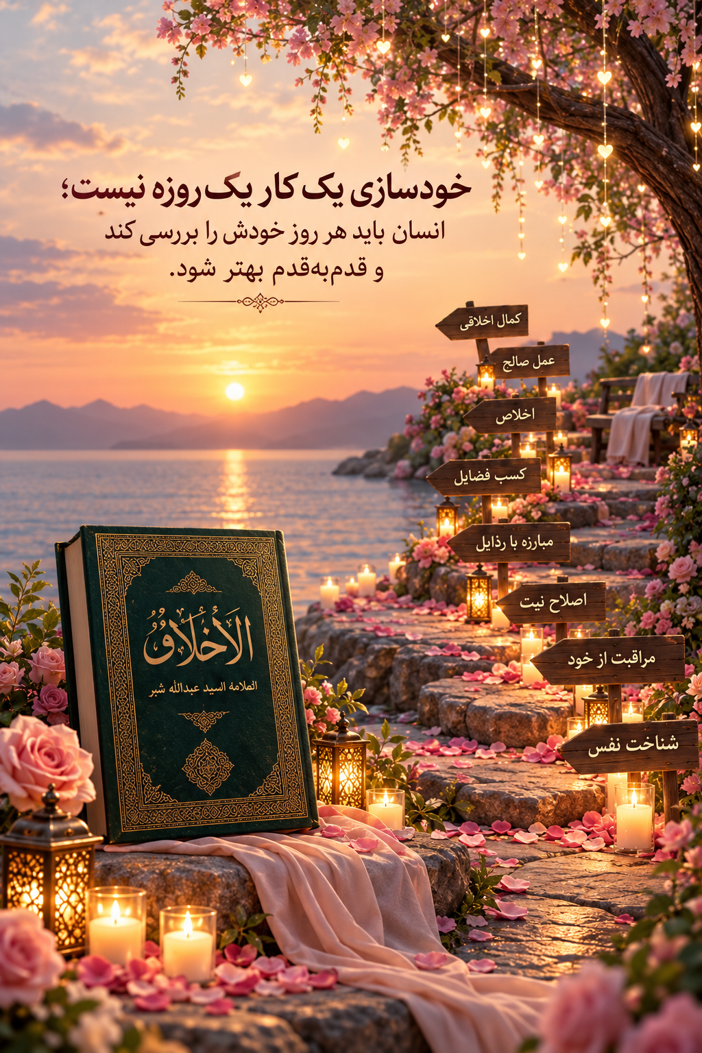 راه خودسازی و تهذیب نفس در مکتب اخلاقی شُبّر