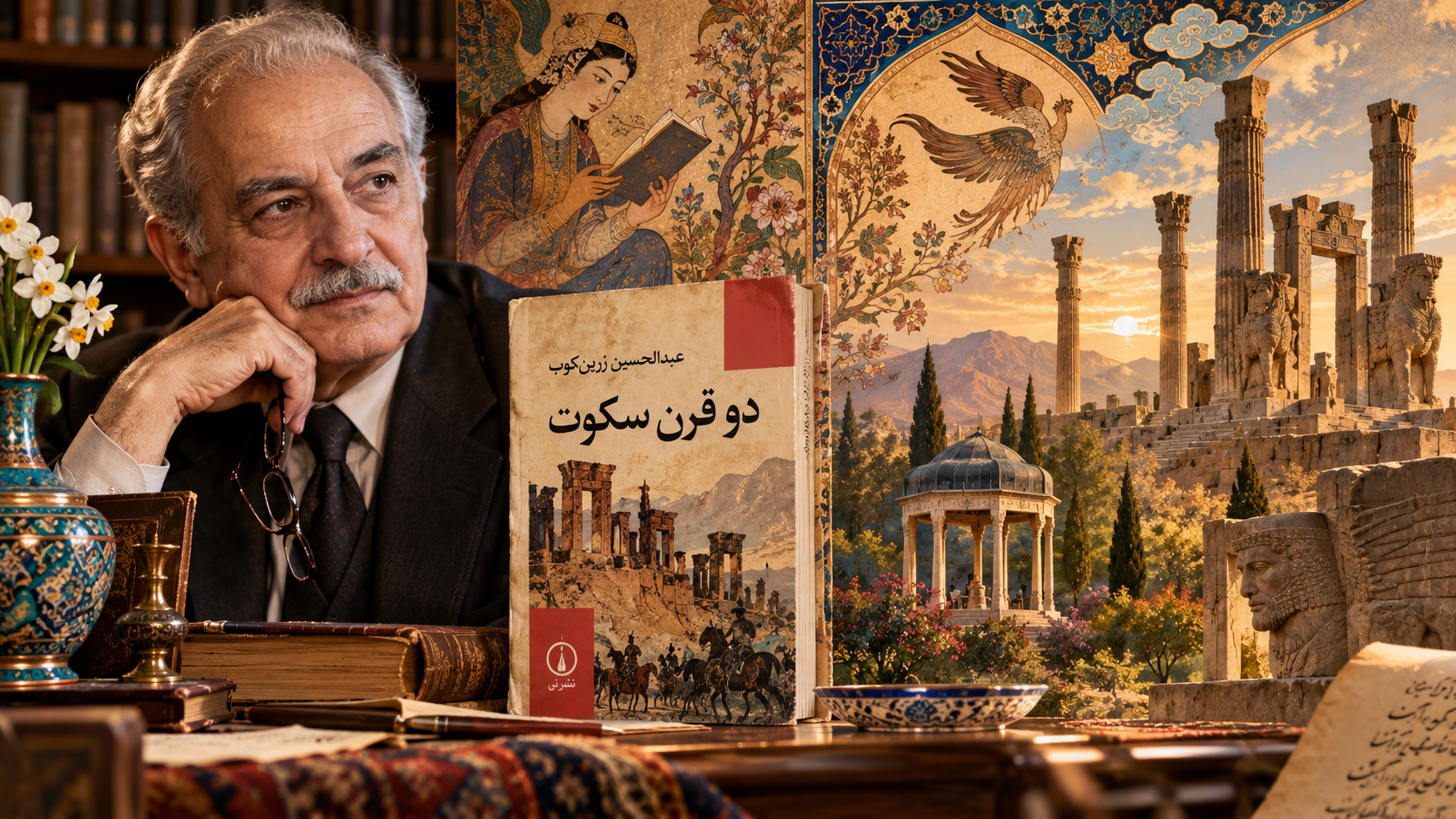 دو قرن سکوت؛ روایت ایران از سقوط ساسانیان تا احیای زبان و فرهنگ فارسی