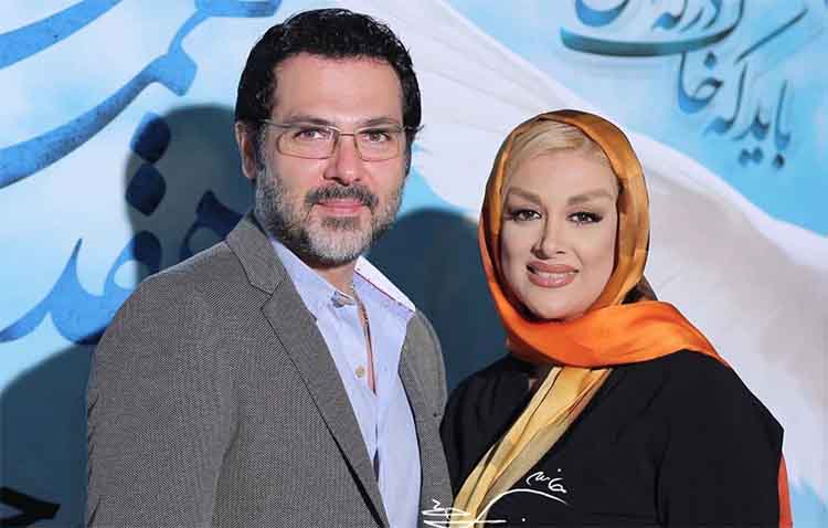 تیپ متفاوت کوروش تهامی و همسرش در یک مراسم (+عکس)