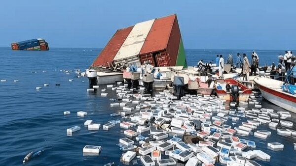 طعنه رضایی به ادعای آمریکا درباره باز بودن تنگه هرمز: آیفون‌های کف تنگه‌هرمز گواهی می‌دهند! + تصاویر