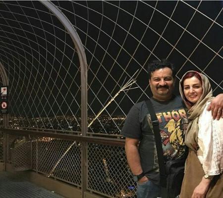 مهراب قاسم خانی و شقایق دهقان در آغوش یکدیگر + عکس
