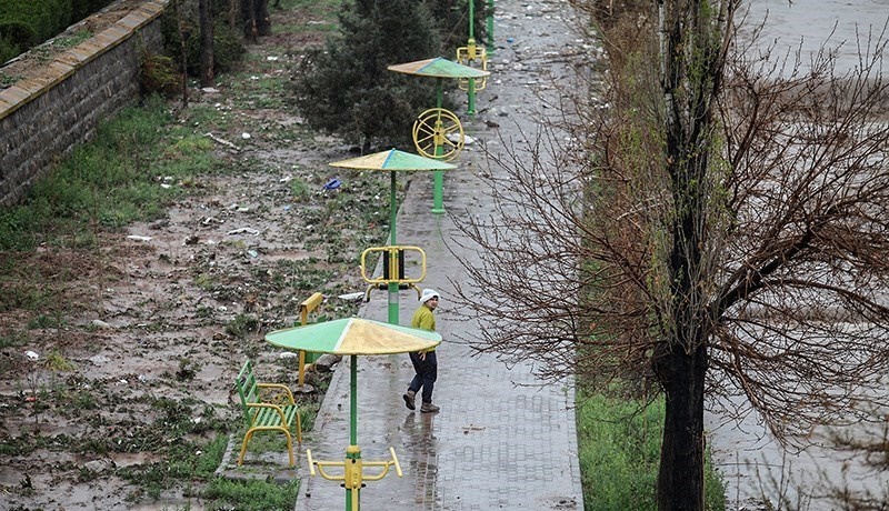  عبور ۲ موج بارشی از کشور/باران در مناطقی از شمال و جنوب می‌بارد 