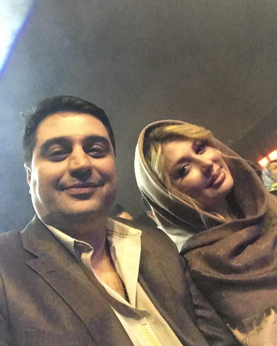 تیپ متفاوت نیوشا ضیغمی و همسرش دیشب در یک کنسرت! + عکس