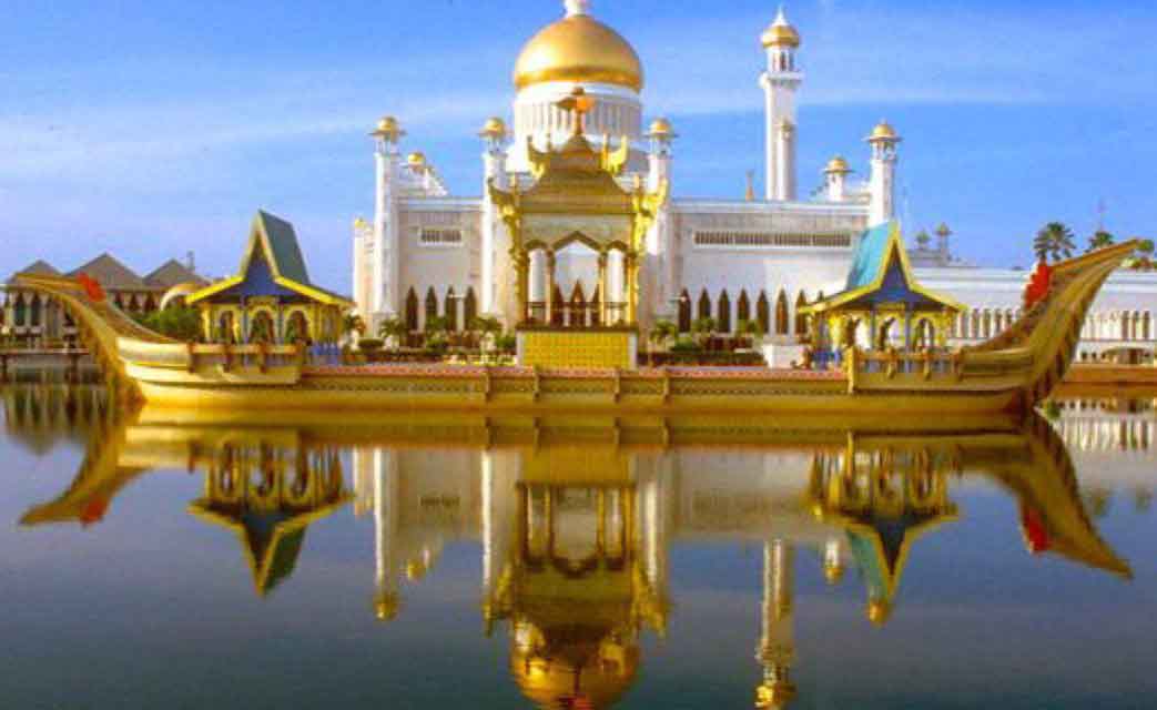 زیباترین قصر جهان در برونئی! + عکس