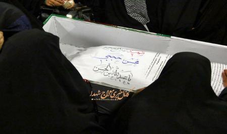  نخستین تصاویر از پیکر بی‌سر شهید حججی 