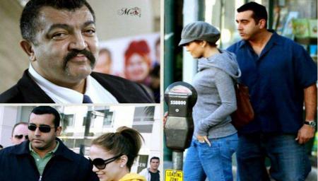 تیپ «احمد ایراندوست» وقتی بادیگارد «جنیفر لوپز» بود! + عکس