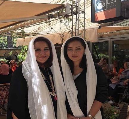 حجاب متفاوت نیکی کریمی در یک مراسم خصوصی! + عکس