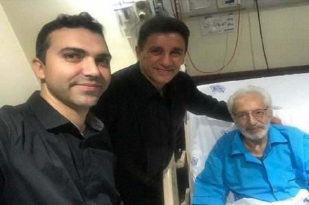 عیادت امیر قلعه نوعی از جمشید مشایخی + عکس